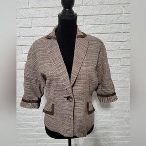 COPY - BCBG Maxazria womens Lg Tweed blazer/jacket